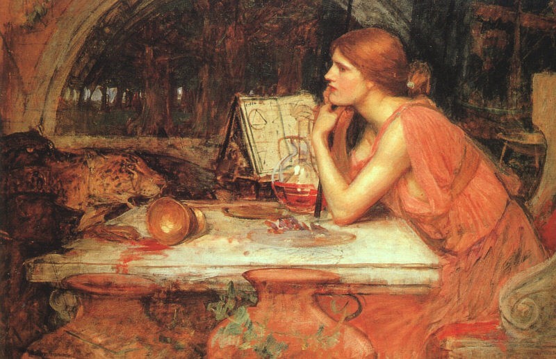 John William Waterhouse The Sorceress